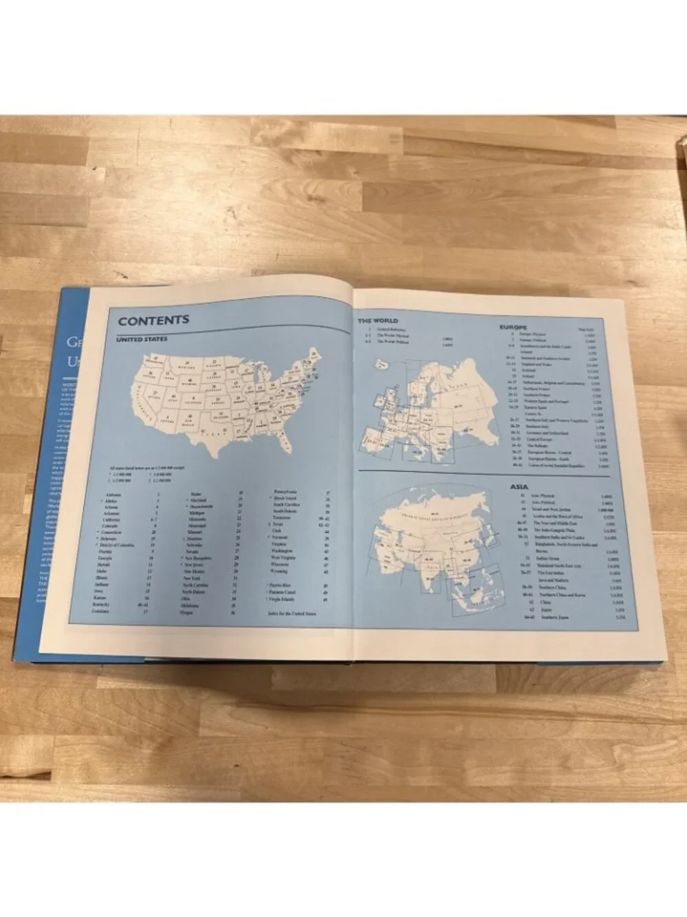 Vintage 1990 Webster’s New Geographical Atlas United States & World Hardcove